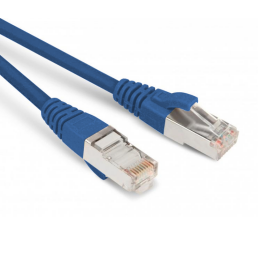 Патч-корд SF/UTP 4 пары, Кат.6, 2хRJ45, 15м, синий, LSZH, Hyperline PC-LPM-SFTP-RJ45-RJ45-C6-15M-LSZH-BL