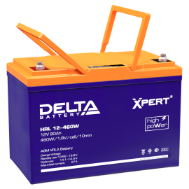 Батарея аккумуляторная DELTA HRL 12-460 W, Xpert (12В, 90Ач)