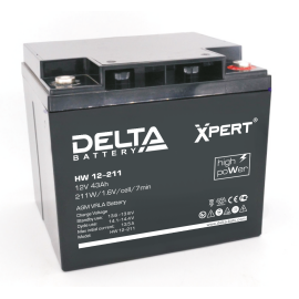 Батарея аккумуляторная DELTA HW 12-211, Xpert (12В, 43Ач)