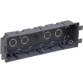 Коробка приборная для лючка ONFLOOR, IEK KNP-80-16-PA-7012