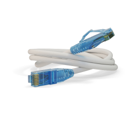 Патч-корд UTP 4 пары, Кат.6, 2хRJ45, 10м, белый, LSZH, Hyperline PC-LPM-UTP-RJ45-RJ45-C6-10M-LSZH-WH