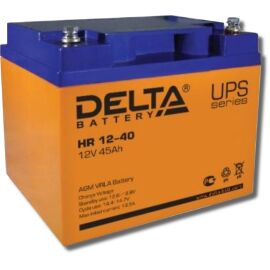 Батарея аккумуляторная DELTA HR 12-40, (12В, 45Ач)