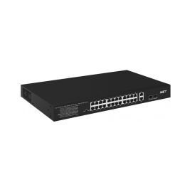 Коммутатор PoE NST NS-SW-24F2G-P