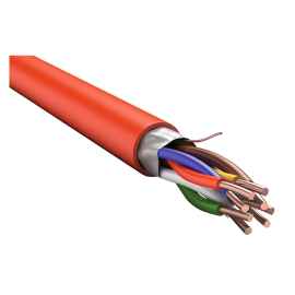 Кабель огнестойкий КПСЭнг(А)-FRLSLTх 1х2х0,35, красный, 200м, ITK FR1-01-F-3504