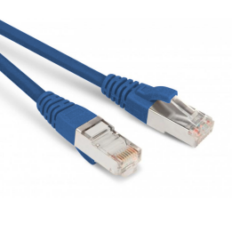 Патч-корд SF/UTP 4 пары, Кат.6, 2хRJ45, 3м, синий, LSZH, Hyperline PC-LPM-SFTP-RJ45-RJ45-C6-3M-LSZH-BL