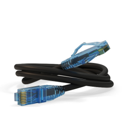 Патч-корд UTP 4 пары, Кат.6, 2хRJ45, 15м, черный, LSZH, Hyperline PC-LPM-UTP-RJ45-RJ45-C6-15M-LSZH-BK