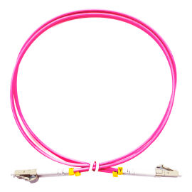 Шнур оптический LC/UPC-LC/UPC, MM 50/125, 3м, Duplex, OM4
