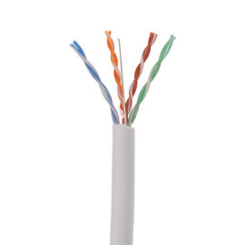 Кабель UTP 4 пары, Кат.5e, внутр., 0,50мм, CCA, PVC, серый, 305м, GENERICA BC1-C504-111-G