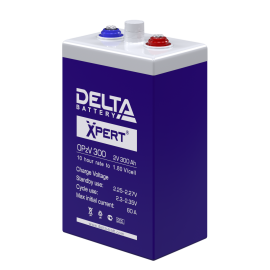 Батарея аккумуляторная OPzV 300, Xpert (2В, 300Ач), DELTA 4614010280013