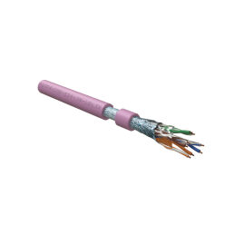 Кабель FTP 4 пары, Кат.5e, внутр., 0,51мм, LSLTx, розовый, 305м, Hyperline FUTP4-C5E-S24-IN-LSLTX-PK-305