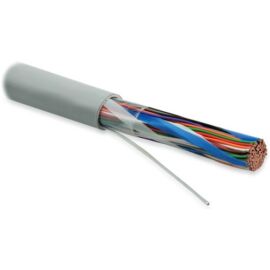 Кабель UTP 50 пар, Кат.3, внутр., 0,51мм, PVC, серый, Hyperline UUTP50-C3-S24-IN-PVC-GY