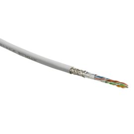 Кабель SF/UTP 4 пары, Кат.5e, внутр., 0,51мм, LSZH, белый, 305м, HL SFUTP4-C5E-S24-IN-LSZH-WH-305