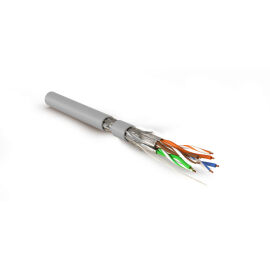Кабель S/FTP 4 пары, Кат.7a, внутр., 0,58мм, LSZH, серый, 500м, HL SFTP4-C7A-S23-IN-LSZH-GY-500