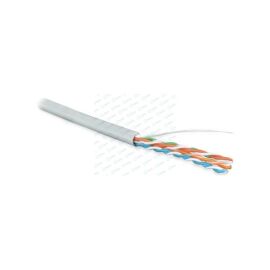Кабель UTP 4 пары, Кат.5e, внутр., 0,51мм, LSZH, серый, 305м, TaigaKabel