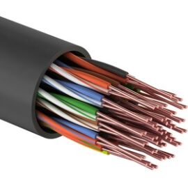 Кабель UTP 25 пар, Кат.5, внеш., 0,48мм, PE, черный, 305 м, REXANT 01-1122