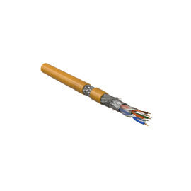 Кабель SF/UTP 4 пары, Кат.5e, внутр., 0,48мм, PVC, оранжевый, 305м, HL SFUTP4-C5E-P26-IN-PVC-OR-305
