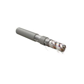 Кабель FTP 50 пар, Кат.3, внутр., 0,51мм, LSZH, серый, 500м, Hyperline FUTP50-C3-S24-IN-LSZH-GY