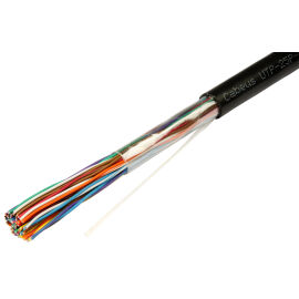 Кабель UTP 25 пар, Кат.3, внеш., 0,47мм, PЕ, черный, Cabeus UTP-25P-Cat.3-OUT