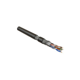 Кабель SF/UTP 4 пары, Кат.5e, внутр., 0,48мм, LSZH, чёрный, 305м, HL SFUTP4-C5E-P26-IN-LSZH-BK-305