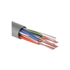 Кабель UTP 4 пары, Кат.5e, внутр., 0,50мм, PVC, серый, 25м, REXANT 01-0043-25