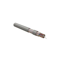 Кабель UTP 25 пар, Кат.3, внутр., 0,51мм, LSZH, серый, Hyperline UUTP25-C3-S24-IN-LSZH-GY