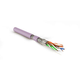 Кабель S/FTP 4 пары, Кат.7a, внутр., 0,58мм, LSZH, розовый, 500м, HL SFTP4-C7A-S23-IN-LSZH-PK-500