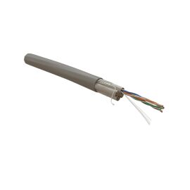 Кабель UTP 16 пар, Кат.5, внутр., 0,51мм, LSZH, серый, 500м, Hyperline UUTP16W-C5-S24-IN-LSZH-GY