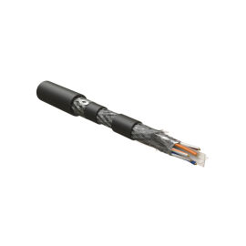Кабель FTP 4 пары, Кат.6, внутр, 0,57мм, LSZH/NY, черный, 500м, HL IFUTP4-C6-S23/1-ARM/W-LSZH/NY-BK