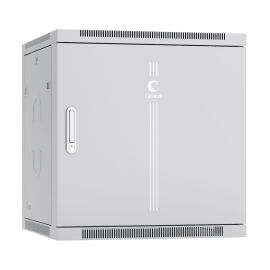 Шкаф настенный разобр. 19" 12U 600x450x635мм, дверь металл, серый, Cabeus SH-05F-12U60/45m-R 