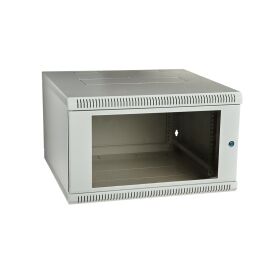 Шкаф настенный 19”, 12U, 600х650мм, разборный, дверь стекло, ССД 130411-00569