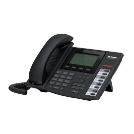 IP-телефон с 1 WAN-портом 10/100/1000Base-T, 1 LAN-портом 10/100/1000Base-T, D-Link DPH-400GE F1