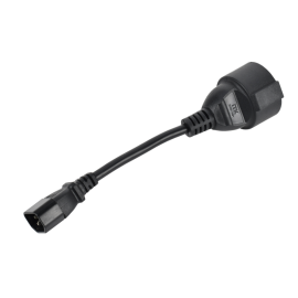 Адаптер PDU C14-Schuko, ITK PC-C14D-10CM