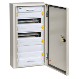 Корпус металлический ЩРн-36з-1 IP54, UNIVERSAL, IEK MKM11-N-36-54-Z-U