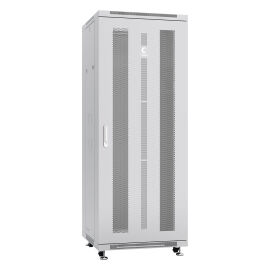 Шкаф напольный 19" 32U 600x600x1610мм, перед. и задн. перфор.двери, серый, Cabeus ND-05C-32U60/60 