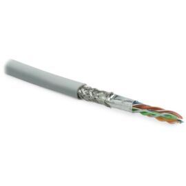 Кабель SF/UTP 4 пары, Кат.5e, внутр., 0,51мм, PVC, серый, 305м, HL SFUTP4-C5E-S24-IN-PVC-GY-305