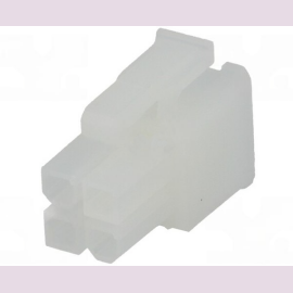 Колодка пластиковая MF-2x02F, шаг 4.20мм, 9А, 600В, HSM, H5150-04PDW000R