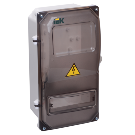 Корпус пластиковый ЩУРн-П 3/8 IP55, IEK MSP308-3-55