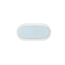 Светильник LED ДПО 4011 8Вт, IP54, 4000K, овал белый, IEK LDPO0-4011-8-4000-K01