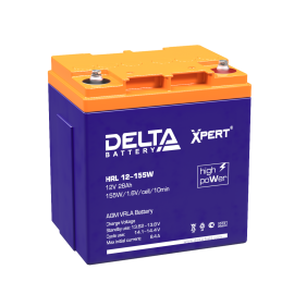 Батарея аккумуляторная HRL 12-155 W, Xpert (12В, 28Ач), DELTA 4614010620003