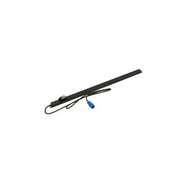 Блок розеток вертик. 18 гнезд C13+6 гнезд C19, 32А, черный, кабель 3м, Hyperline SHE-18IEC-6BIEC-B-3PVB