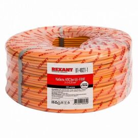 Кабель огнестойкий КПСЭнг(А)-FRHF 2x2x0,20 мм², бухта 200 м, REXANT, 01-4921-1