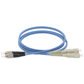 Шнур оптический SC/UPC-FC/UPC, MM 50/125, 5м, Duplex OM4, маджента, ITK FPC5004-SCU-FCU-C2L-5M