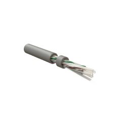 Кабель UTP 4 пары, Кат.6a, внутр., 0,58мм, LSZH, серый, 500м, Hyperline UUTP4-C6A-S23-IN-LSZH-GY-500