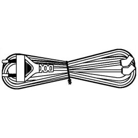 Кабель электропитания (сетевой) 120х120х38мм, черный, 1,8м, Hyperline KL-FCRD-2F-EU-1.8-BK