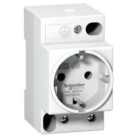 Розетка щитовая iPC DIN 2p+T16А 250В, Schneider Electric A9A15310