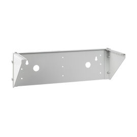 Кронштейн настенный 19", 3U, 158мм, серый, Cabeus NC-3U-V