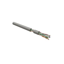 Кабель UTP 4 пары, Кат.6, внутр., 0,55мм, LSZH, серый, 305м, Hyperline UUTP4-C6-S23-IN-LSZH-GY-305