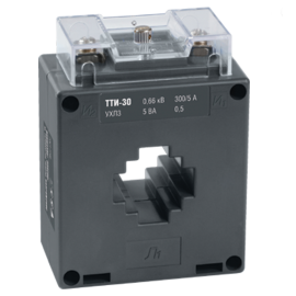 Трансформатор тока ТТИ-30 300/5А, 5ВА, класс 0,5, IEK ITT20-2-05-0300