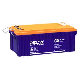 Батарея аккумуляторная GX 12-230, (12В, 230Ач), DELTA 4614010170006