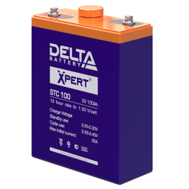 Батарея аккумуляторная STC 100, Xpert (2В, 100Ач), DELTA 4614710010003